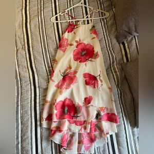 Floral spaghetti strap dress